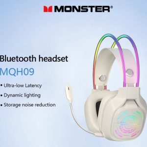 هدست بی‌سیم مخصوص بازی Monster MAXSTAR MQH09