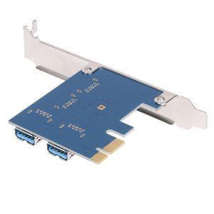تبدیل پورت PCIE 16X به رایزر 4 پورت مدل Af003