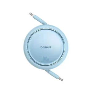 کابل فست شارژ جمع شونده مدل Free2Draw Mini Type-C To Type-C 100W طول 100 سانتی‌متر